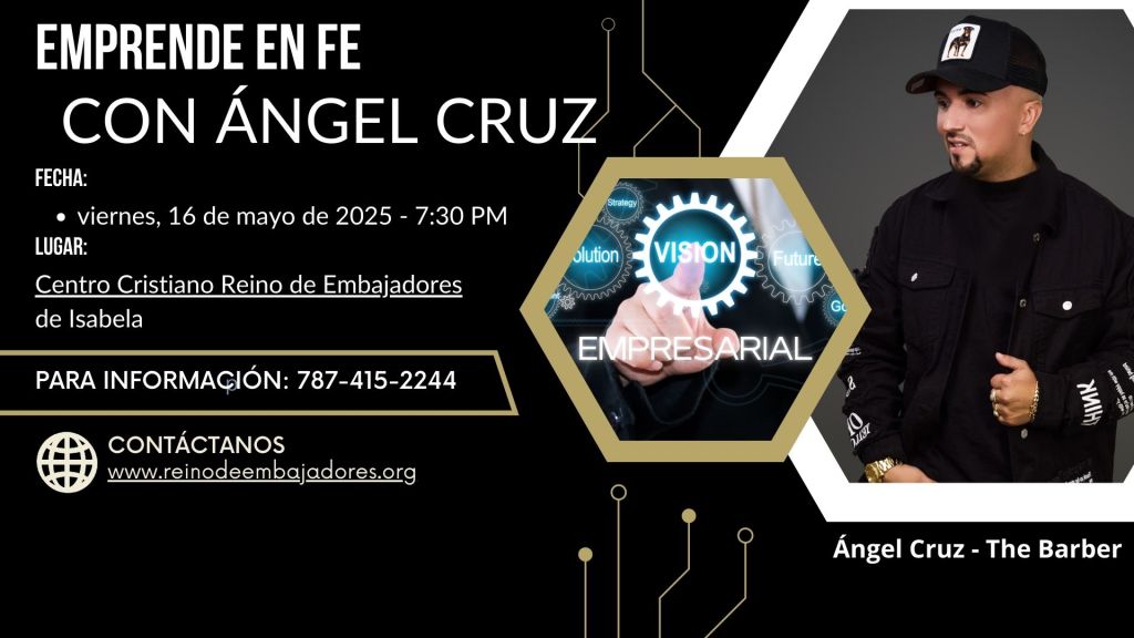 Ángel Cruz «The Barber» – Visión&nbsp;Empresarial