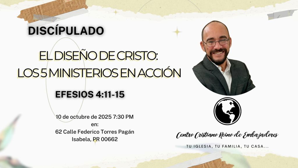 El Diseño de Cristo: Los Cinco&nbsp;Ministerios
