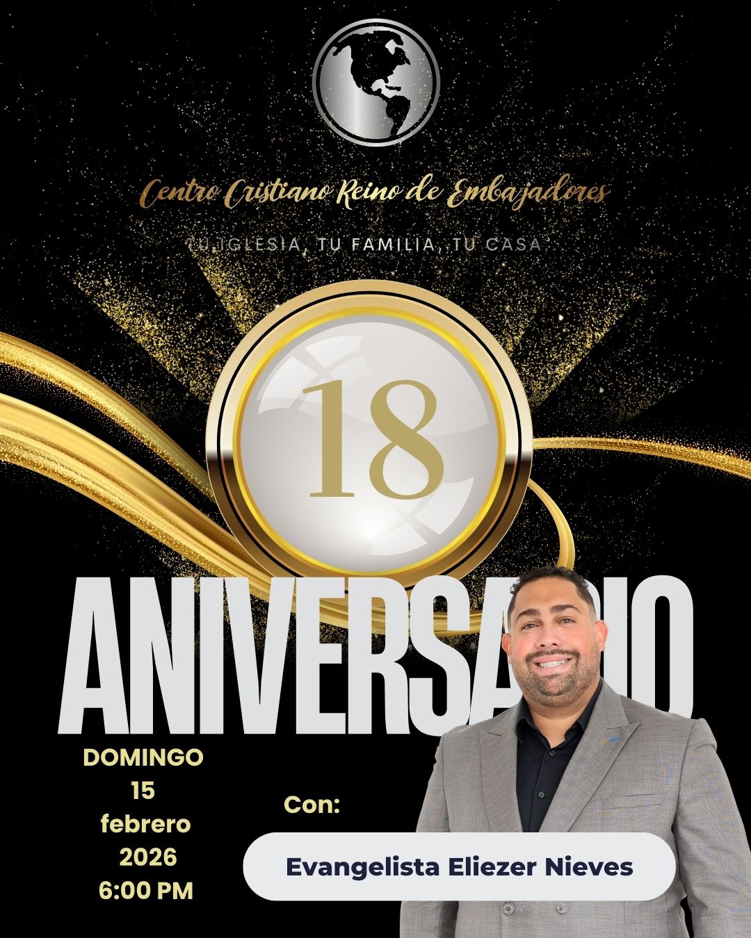 18 Aniversario Centro Cristiano Reino de Embajadores de&nbsp;Isabela