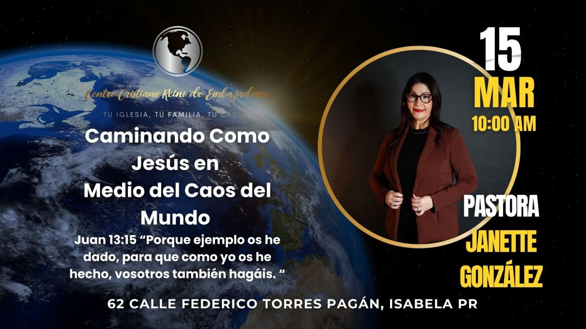 Caminando Como Jesús en Medio del Caos del&nbsp;Mundo
