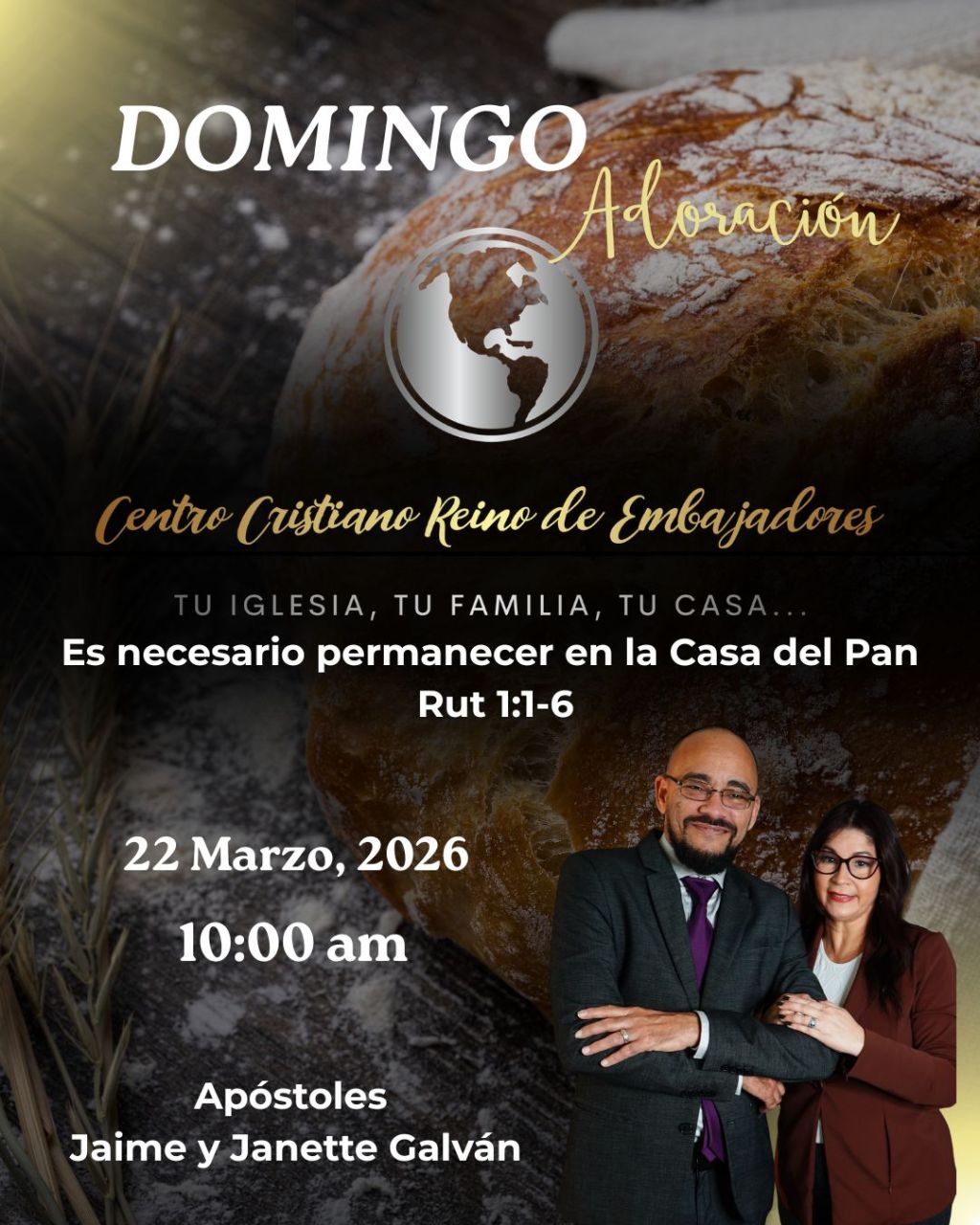 Es Necesario Permanecer en la Casa del Pan