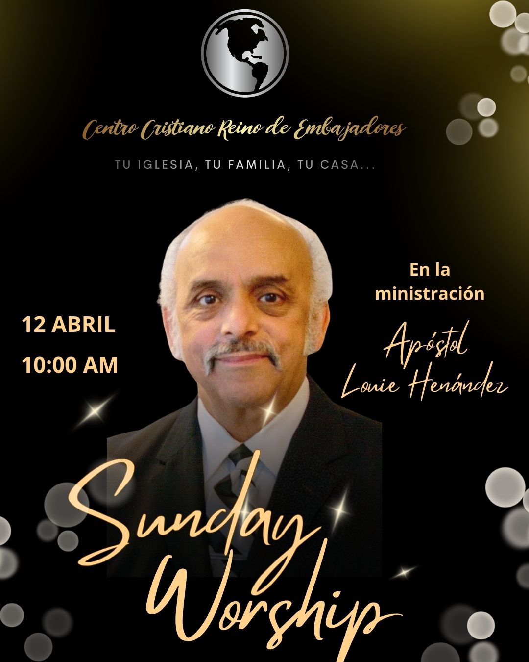 Servicio Especial con el Apóstol y Profeta Luis Hernández en Centro&nbsp;CREE