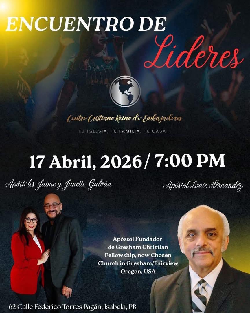 Encuentro de Lideres con Apostol Luis Hernandez