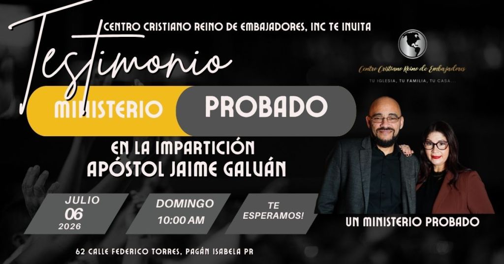 Un Ministerio Probado: Cuando Dios Forma, Afirma y Aprueba el Carácter Ministerial