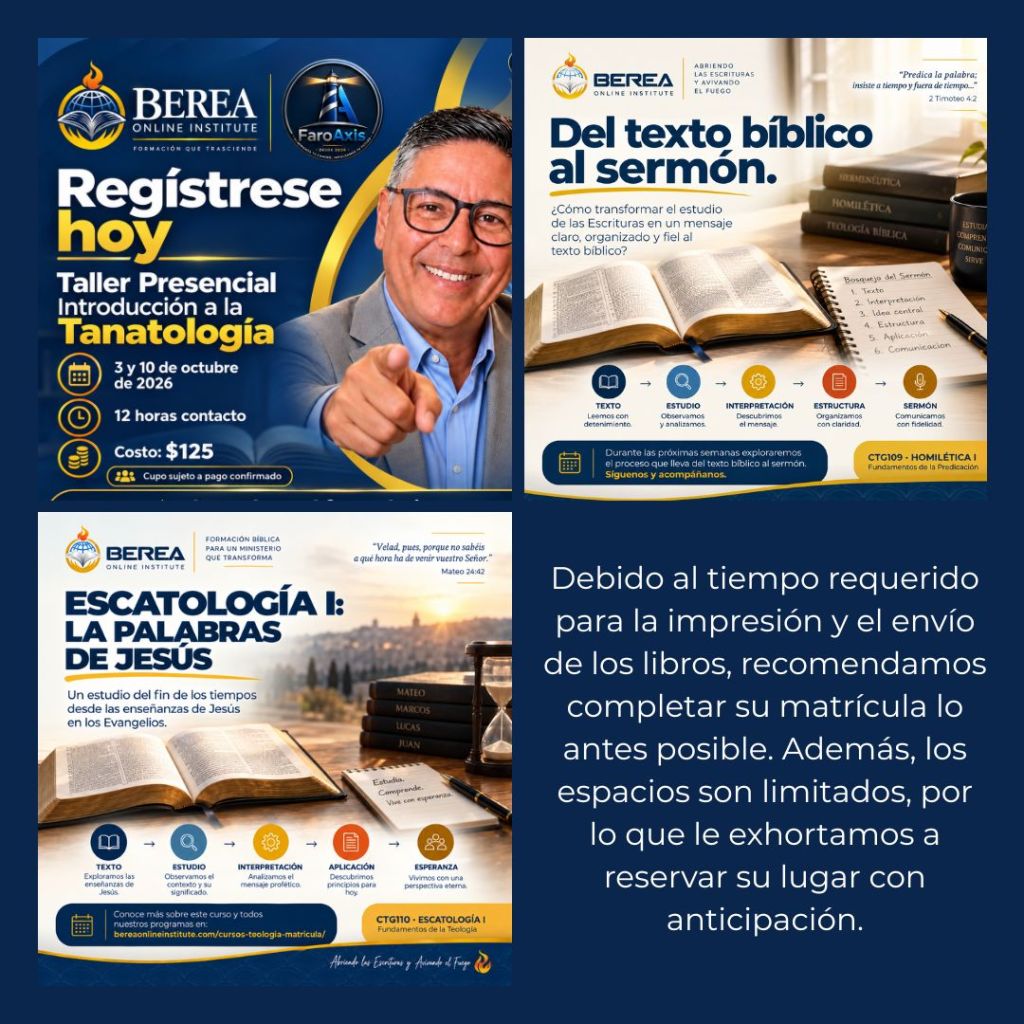 capacitaciones ministeriales en octubre 2026
