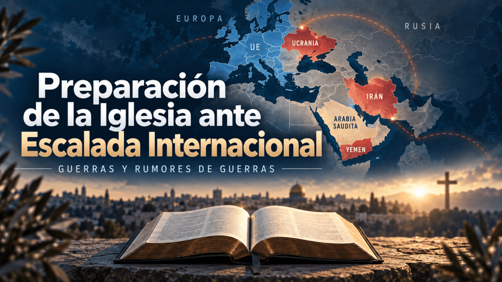 preparacion de la iglesia ante escalada de guerra mundial.